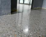 zrealizovaná betónová podlaha